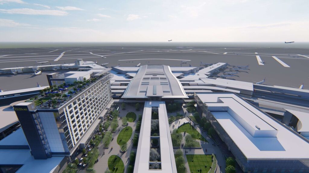 Hilton Nashville Airport Bna Terminal exterior