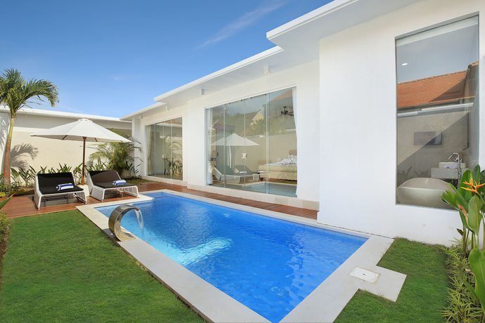 1 Bedroom Double Villa full double bed