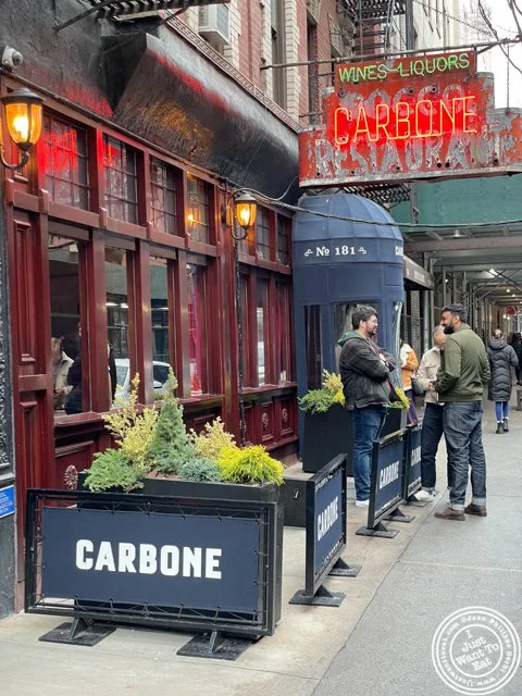 Carbone New York hero