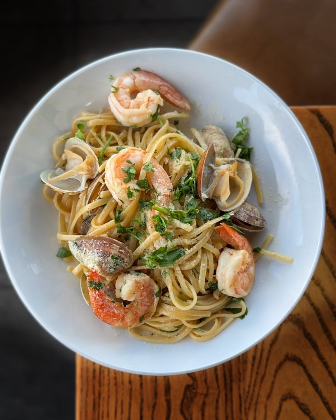 Shrimp Linguine (Pasta)