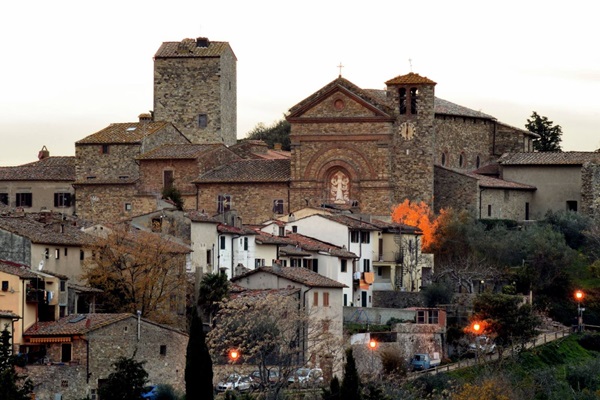 Panzano Main Piazza
