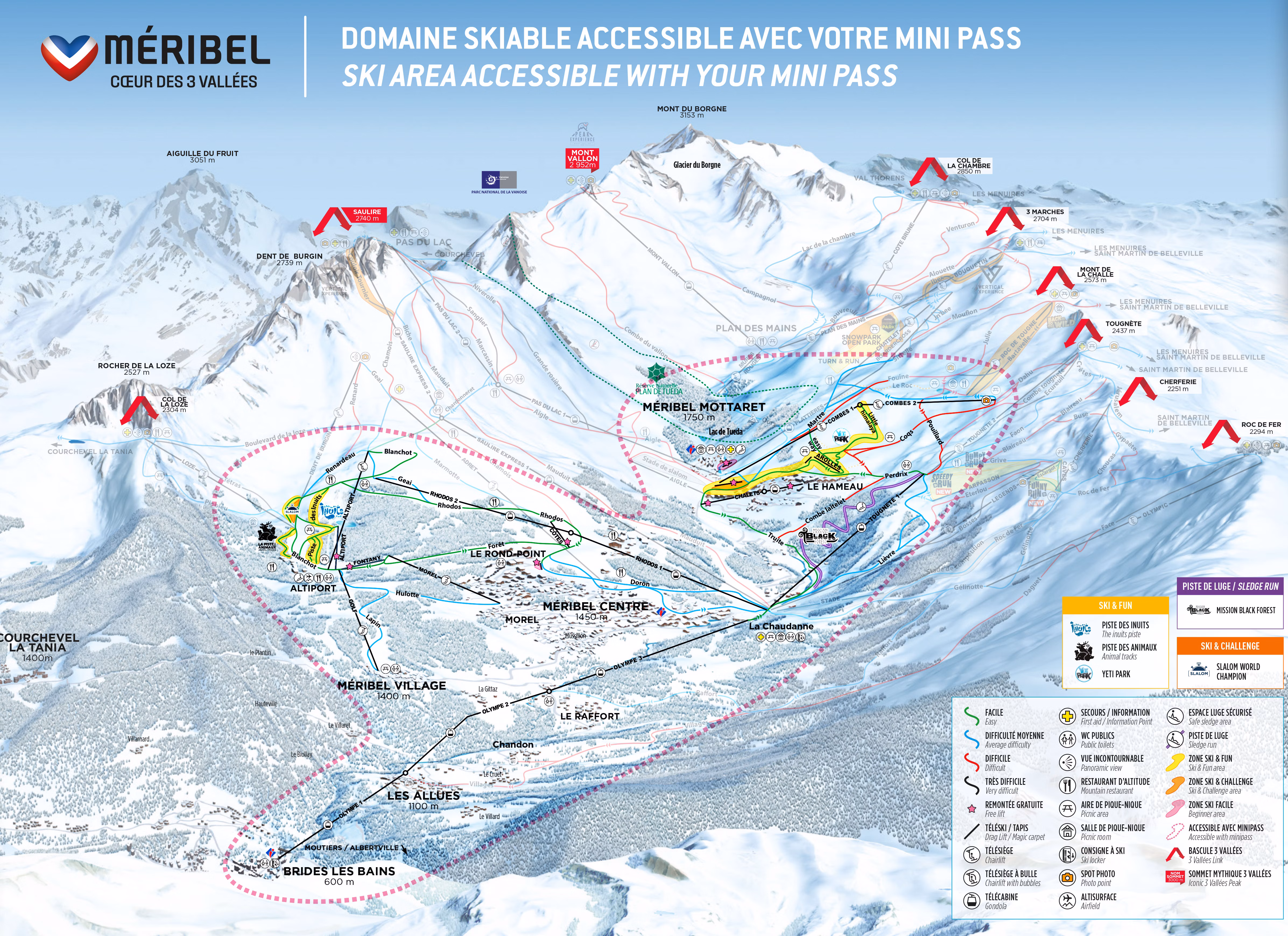 Caisse forfait Méribel La Chaudanne / Forfaits de ski Méribel Les 3 Vallées photo 3