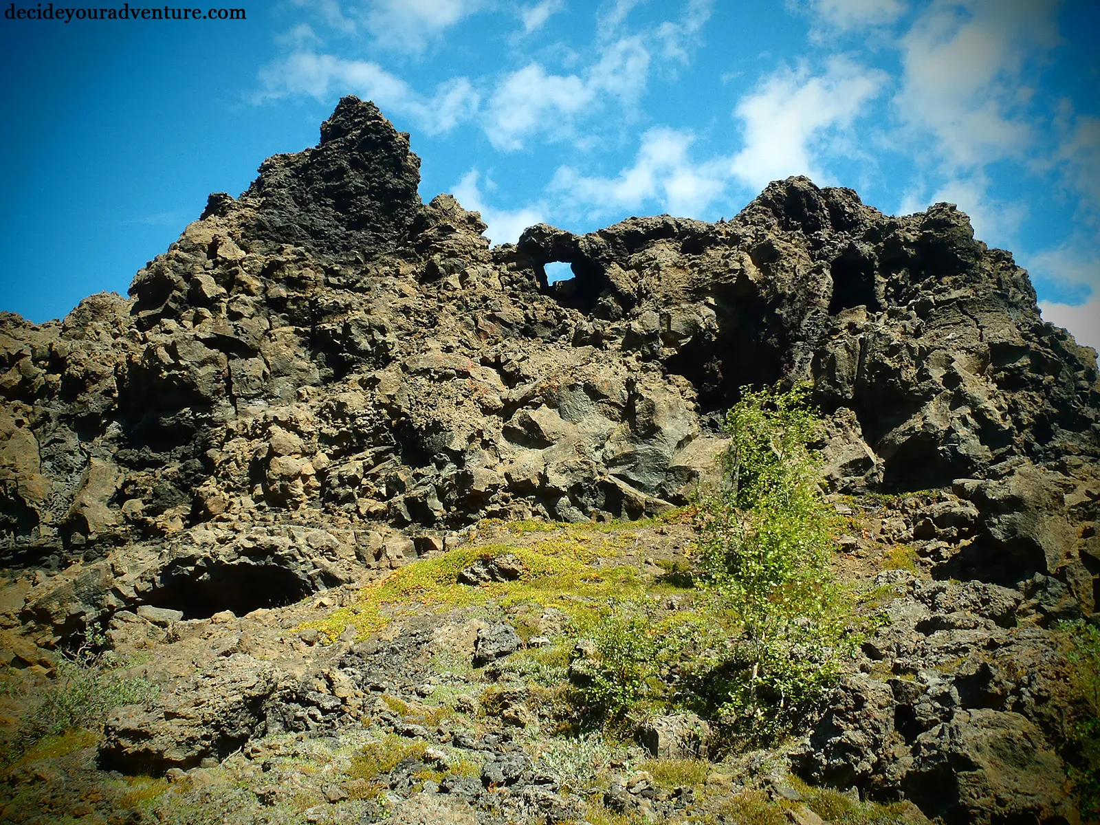 Lava field Dimmuborgir